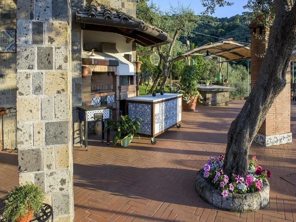 Villa Carolina Sorrento Private Heated Pool And Sea View Kültér fotó